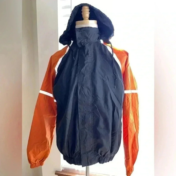 Vintage Harley Davidson | Hooded Rain Jacket | Taped Seams | Men’s Small - Picture 3 of 9
